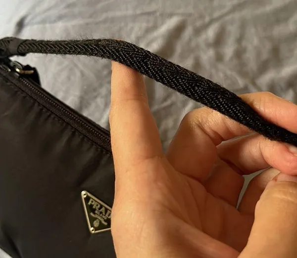 PRADA Nylon Tesutto Pochette Mini Bag - Image 9