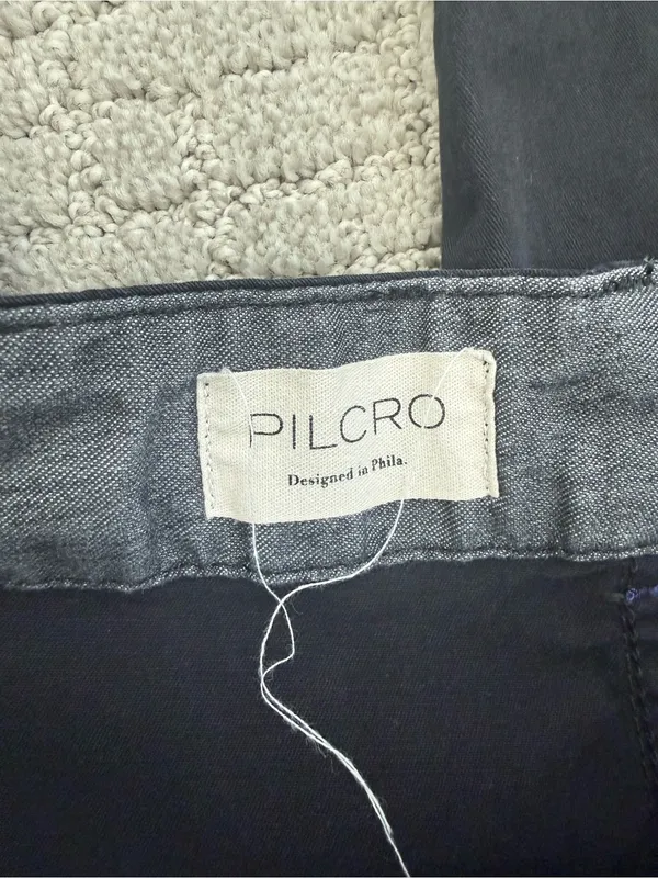 Pilcro Anthropologie Black Straight Leg Utility Pants Size 32 - Image 4