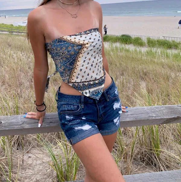 Shein Silk Top - Image 2