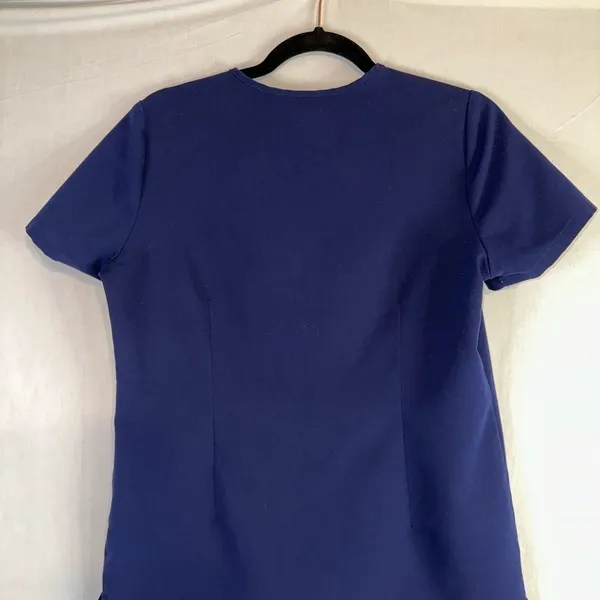 FIGS Top Casma Womens XS Blue Technical Collection Three Pocket Scrub FW1100 - Image 10