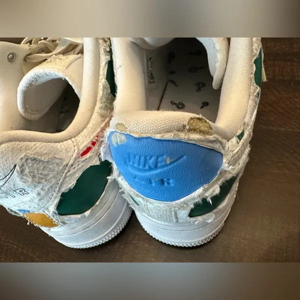 Nike Air Force 1 LX Tear Away White 2020 AF1 CJ1650-101 Womens - Size 11 - Image 9