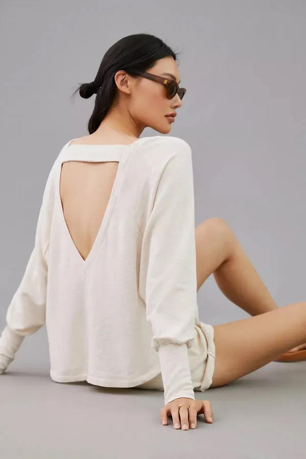 Daily Practice by Anthropologie The Solid Arvon Top - Image 2