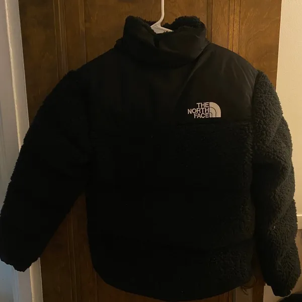 The North Face Nuptse Puffer Jacket In Black - Image 6