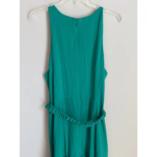 NWT Hutch Belted Maxi Dress Women Size 16W 2026 Style Green Belted Pleated - Image 5