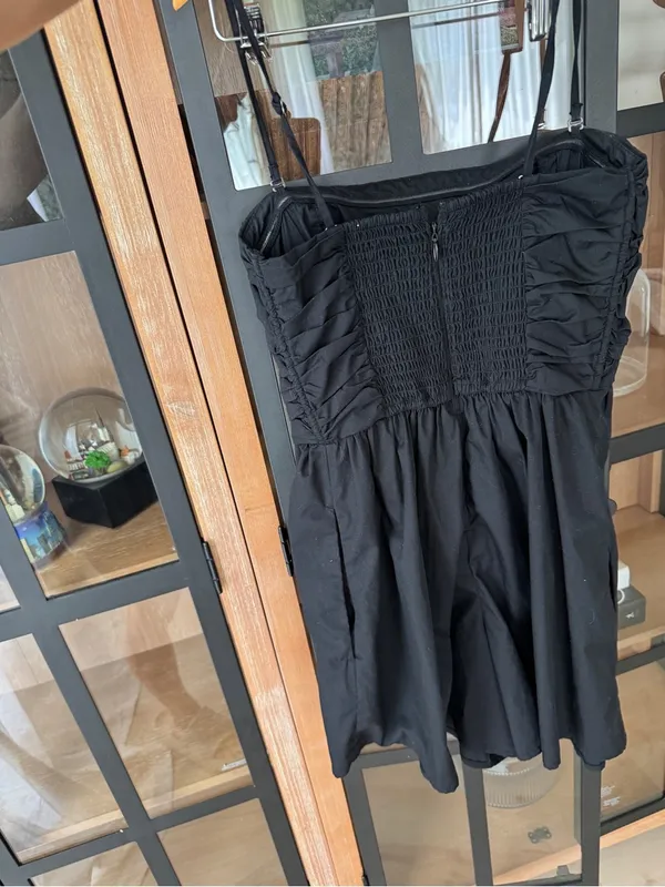 Abercrombie emerson strapless romper spaghetti straps skort grip pockets - Image 7