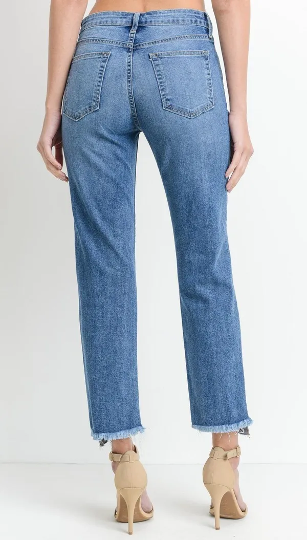 Just Black Two Toned Jeans - Image 2