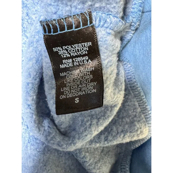 Aviator Nation 5 STRIPE CREW OCEAN BLUE NEON SWEATSHIRT SIZE SMALL‎ - Image 10