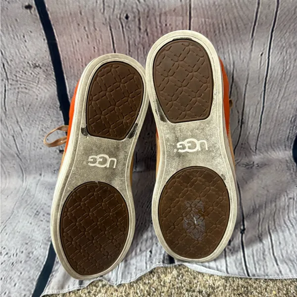 Women’s UGG Tommy Prix sneakers in tawny and Orange size 8.5 - Image 9