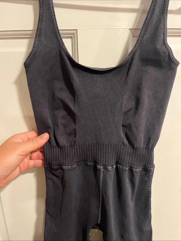 Free People Movement x The Class Good Karma Onesie Unitard Size XS/S - Image 3