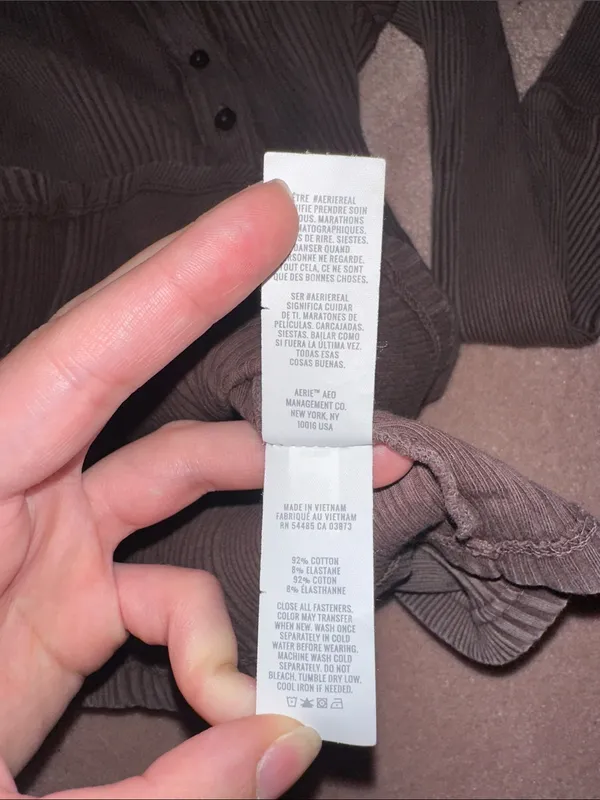 Aerie Road Trip Sleeve Henley Long Sleeve Faded Brown - Image 9