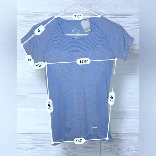 NIKE Women’s Dri-Fit Sporty Athletic Short Sleeve Tee - Image 8