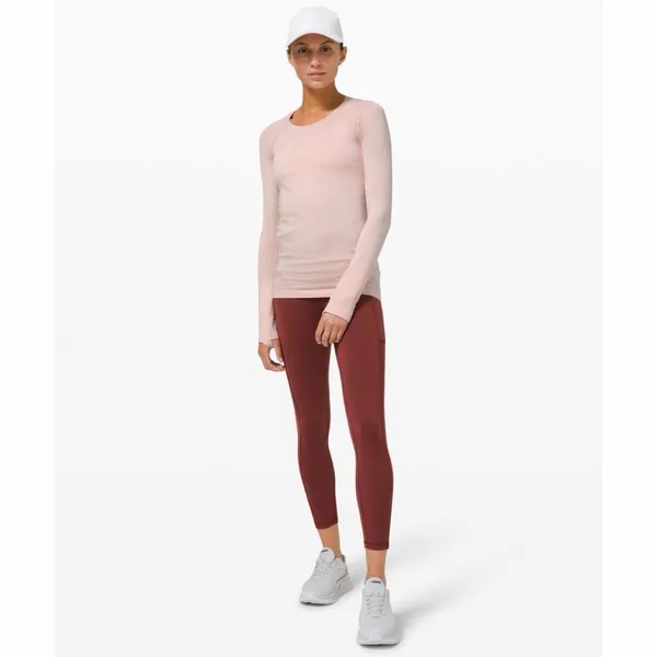 Lululemon Swiftly Tech Long Sleeve 2.0 in Feather Pink - Image 4