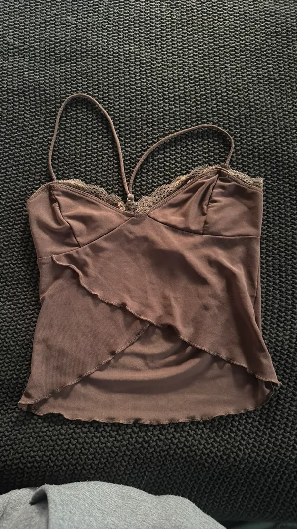 Edikted Brown baby tank - Image 3