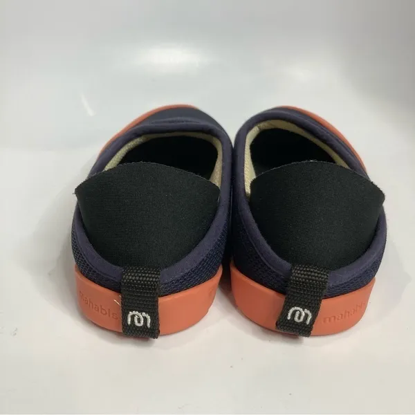 Mahabis indoor outdoor slippers size 39‎ navy blue salmon - Image 5