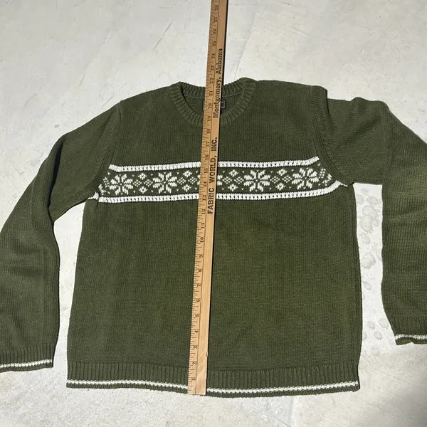 Vintage Abercrombie & Fitch Sweater Women's SZ L Ribbed 80s/90s Hong Kong - Image 7