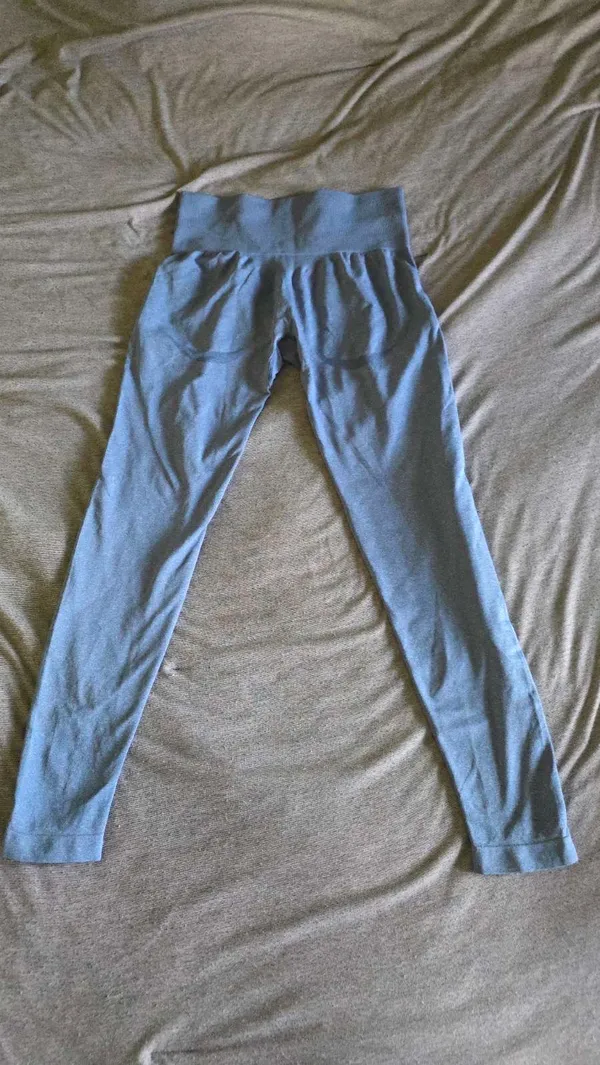 Workout Leggings Blue Size M - Image 2