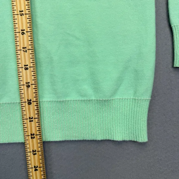 Madewell Womens Colorblock Raglan Sweater Mint Green Neon Yellow Size S‎ - Image 6