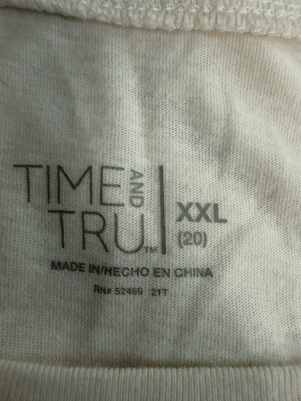 Time and Tru Cream Nashville Guitar Graphic Tee - Image 4