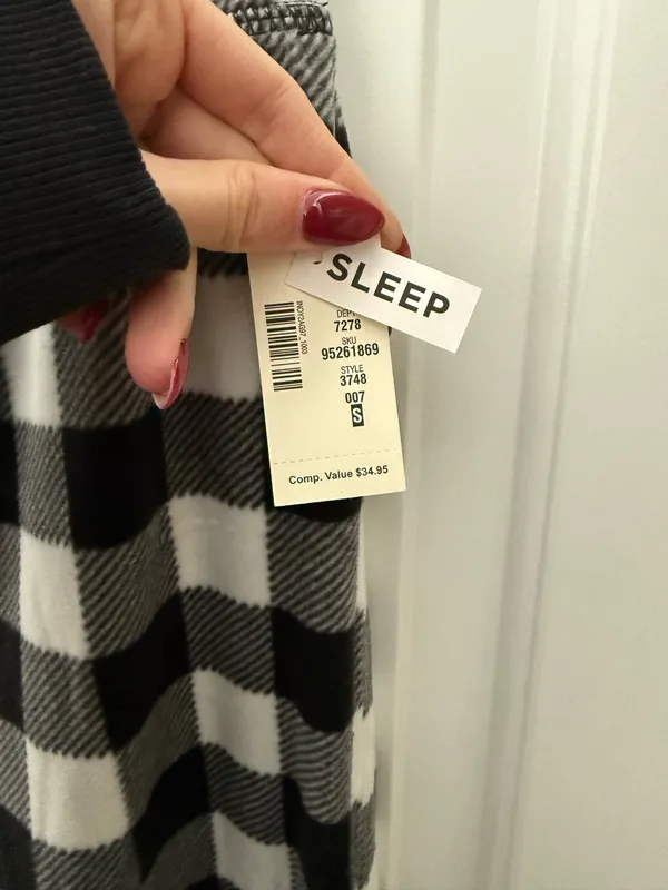 Aeropostale black and white pajama pants - Image 2
