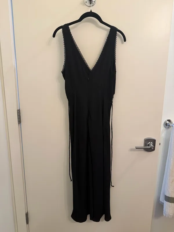 Wild Fable Midi Dress Black Lace Detail - Image 6