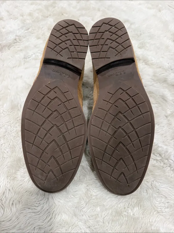 L.L. Bean Women's Suede Chelsea Ankle Boots - Light tan Size 10 - Image 6