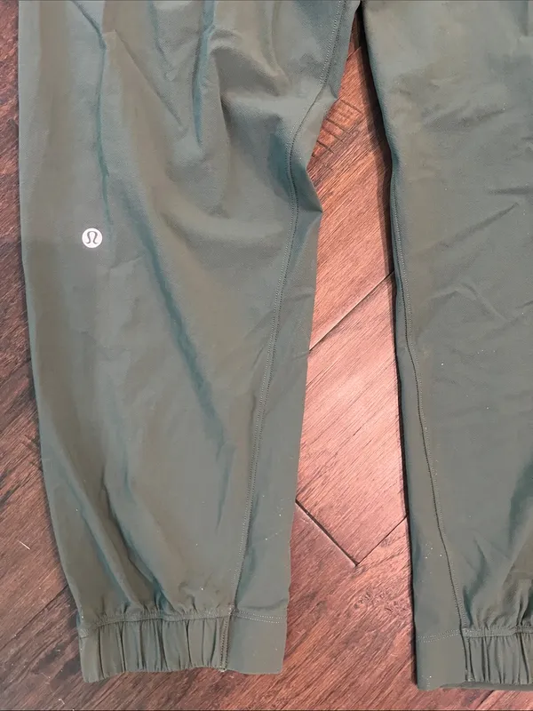 lululemon athletica License to Train Green Drawstring 6 Pants - Image 6