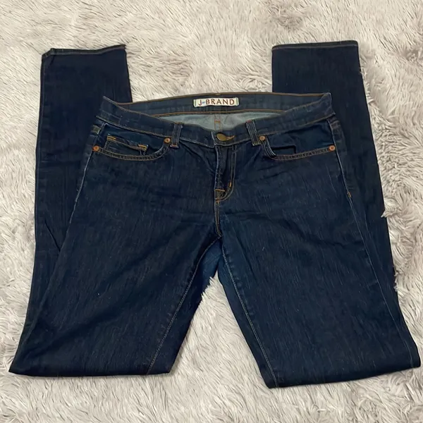 J‎ Brand Pencil Leg Jeans Minimalist Y2K Indie Sleaze Stretch LONG INSEAM - Image 3