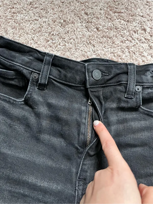 American Eagle Denim High Rise Shorts - Image 2