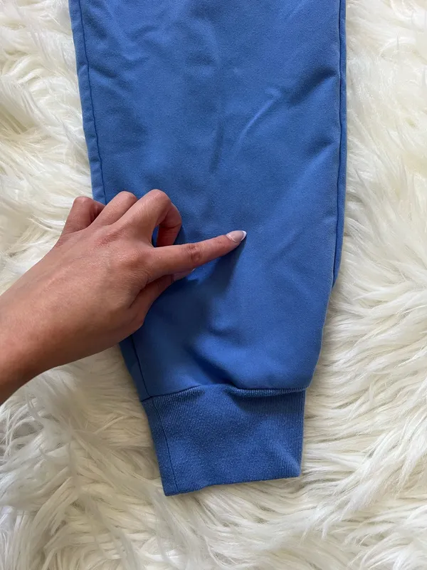 Figs Ceil Blue Zamora Jogger Scrub Pants Size Large Petite - Image 9