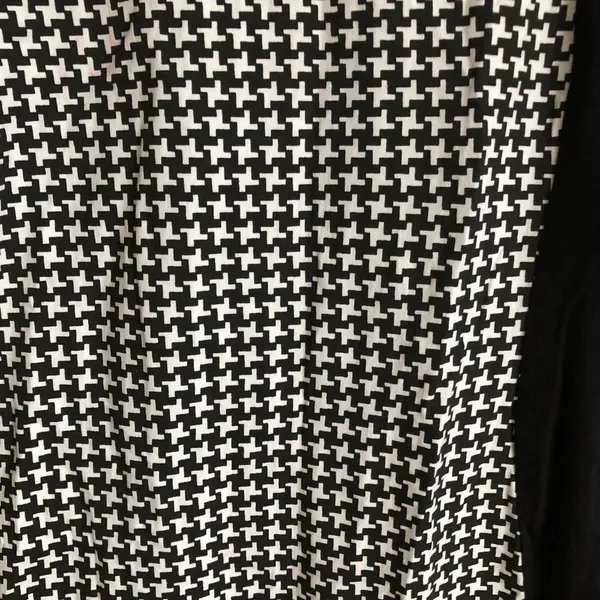 Fab Alley Houndstooth Body Con Long Sleeve Dress‎ - Image 3