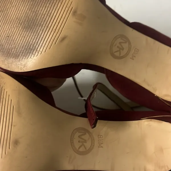 Michael Kors Suede Heels 8.5 - Image 4