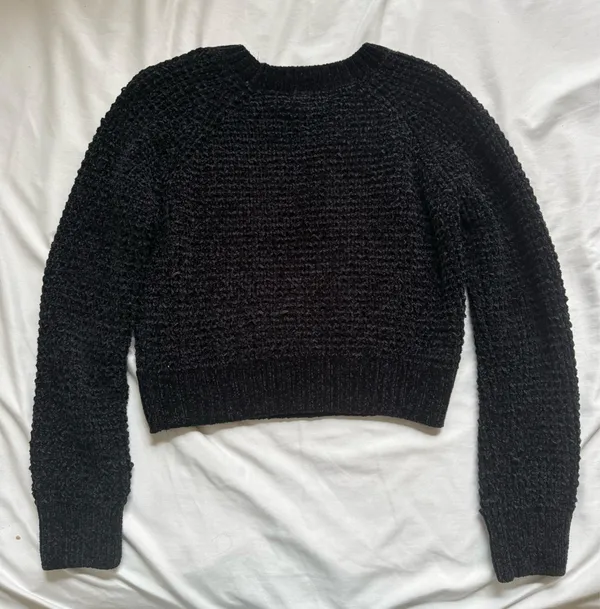 Black Velvet Sweater - Image 3
