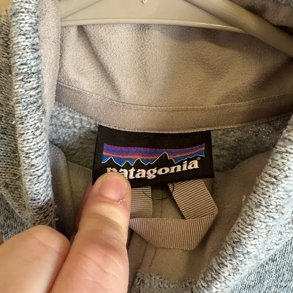 Patagonia Women's Better Sweater 1/4-Zip Sz Small Style‎ 25618 Hawthorne Blue - Image 4