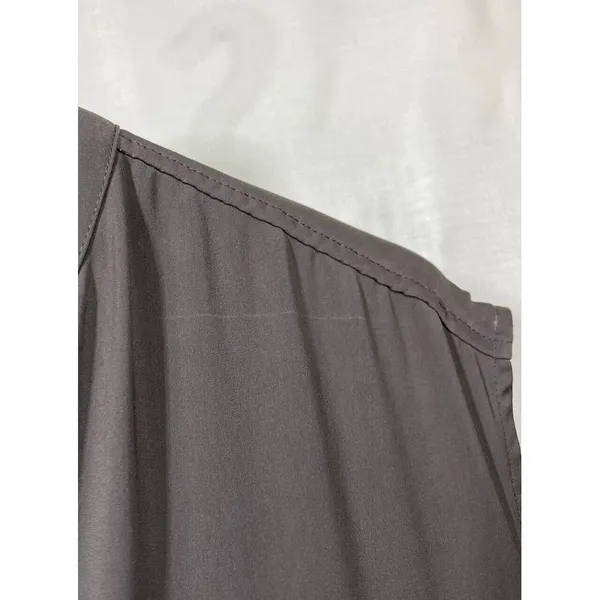 AllSaints Shirt Dress Sz 6 Gray Safari Pocket Sleeveless Japanese Cloth Utility‎ - Image 5