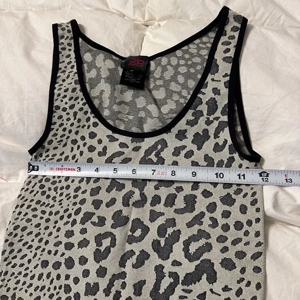 2b Bebe Cheetah Print Midi Dress - NWOT- Size S - Image 8
