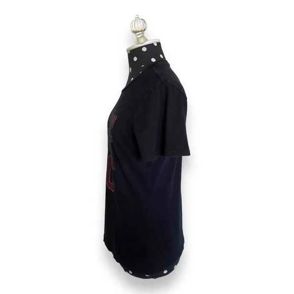 The Victory Womens‎ Tee Sz M UGA Dawgs Sweet Tea SEC Black Red Bulldogs - Image 4