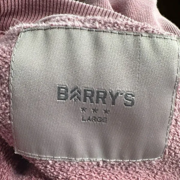 BARRY'S BERRY RED CREWNECK SWEATSHIRT – BARRY'S SHOP Size Large - Image 5