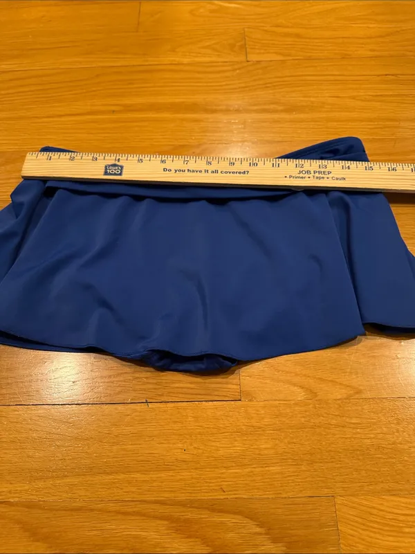 Merona blue swimsuit skirt size medium. - Image 2