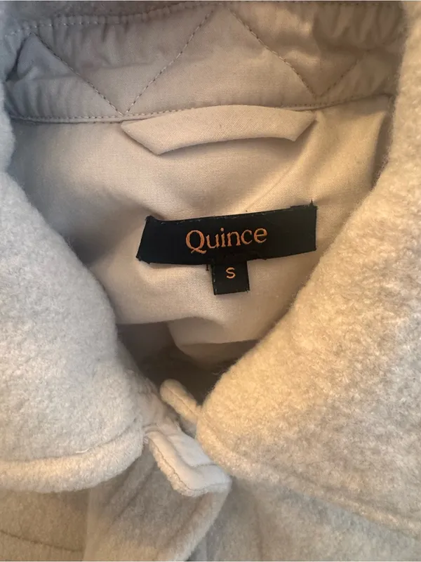 QUINCE 100% Merino Wool Cropped Shirt Jacket - please read!!! - Image 3