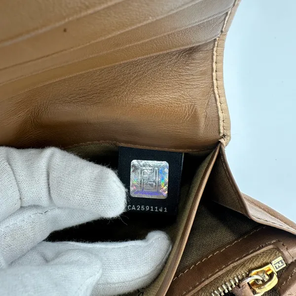 Fendi Pequin Striped Wallet - Image 11