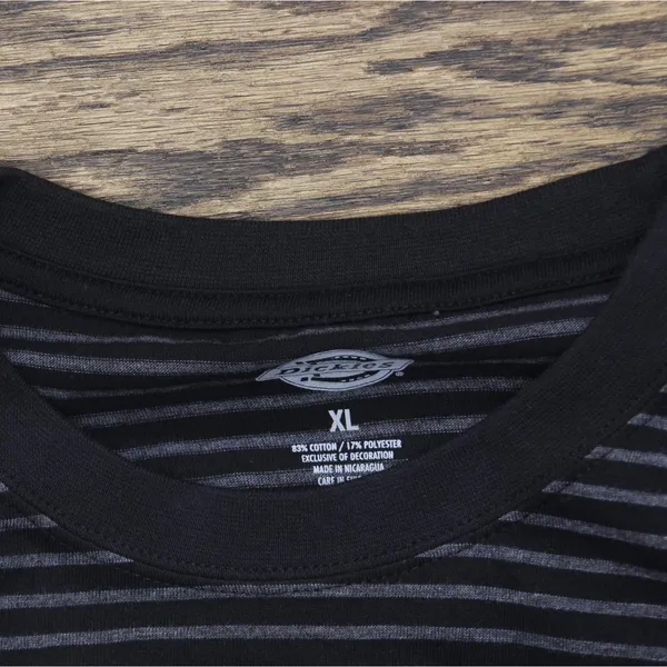 NEW Dickies Remanufactured Baggy Utility Pocket T-Shirt Tee Black Multi 2 XL - Image 3