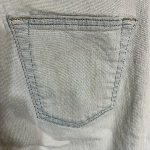 Women's Abercrombie & Fitch‎ Super Skinny Size 28 X 30 White Denim Jeans - Image 11