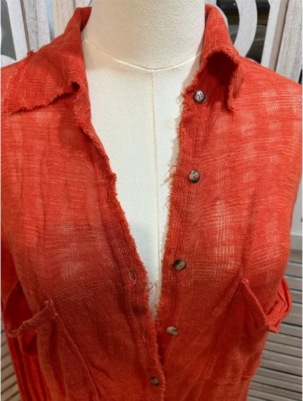 FP Beach Size S Free people oversized swim cover up - Image 3