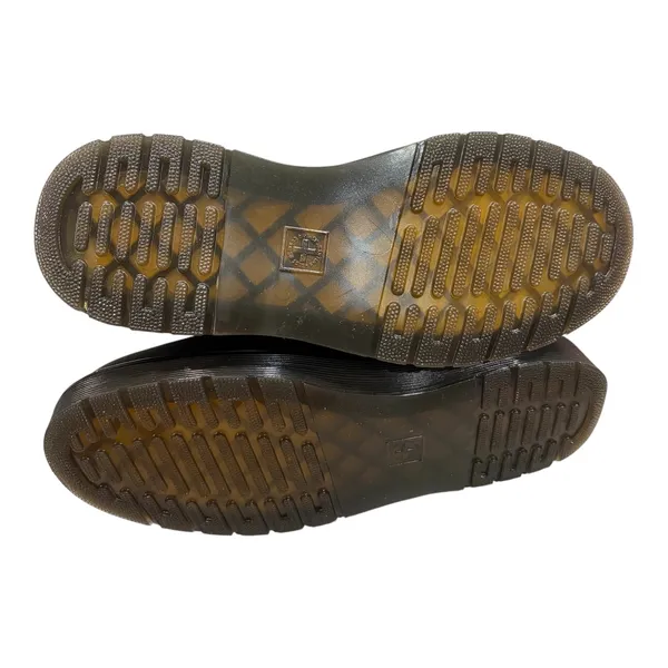 NEW Without Box Dr. Martens Black Dorrian FL Leonore Faux Fur Cuff Combat Boots 6 37 - Image 11