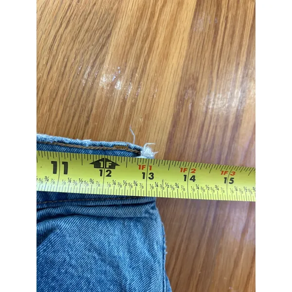 Abercrombie Fitch Curve Love The 90s‎ Straight Ultra High Rise Jeans Size 26 - Image 4