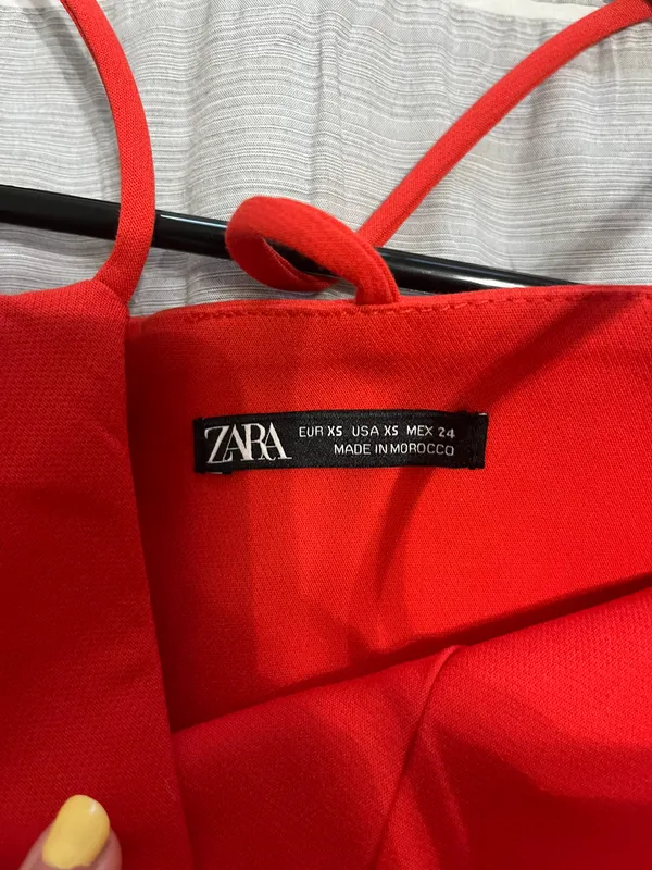 Zara Red Dress - Image 2
