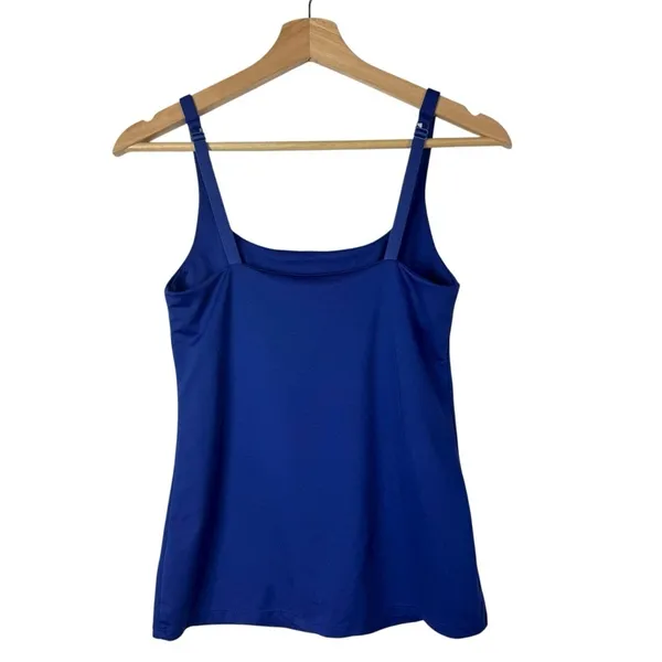 New York &‎ Company Royal Blue Cami Tank Top S - Image 2