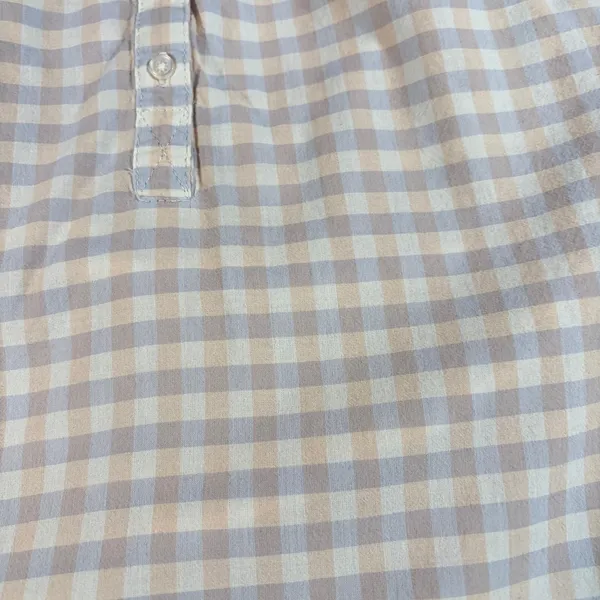 BDG Urban Outfitters womens gingham high low button front blouse. Size M. - Image 5