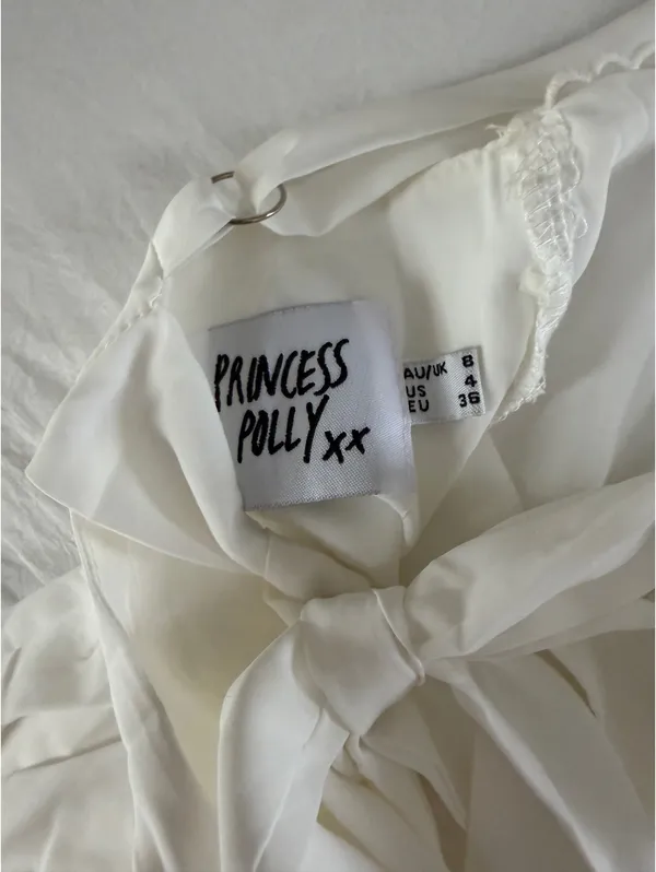 Princess Polly Mini Dress White - Image 4