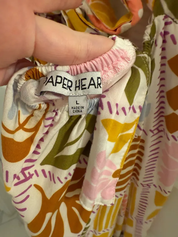 Paper Heart Maxi Dress - Image 3